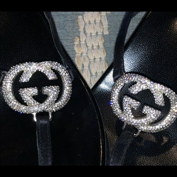 Gucci Leather Heeled Sandals - Picture 2 of 6